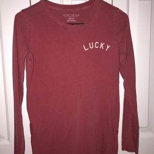 lucky brand long sleeve